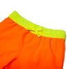 Two Piece Set Rash Guard and Swim Trunks UPF 50+ | Neon Yellow and Orange